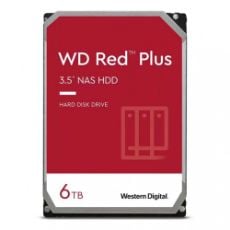 Εικόνα της Εσωτερικός Σκληρός Δίσκος NAS Western Digital Red Plus 6TB 3.5" SATA III 256MB 5400rpm WD60EFPX