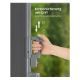 Εικόνα της Songmics Διπλή Πλευρική Tέντα 160 x 600 cm 280 g/m² Grey GSA320G