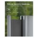 Εικόνα της Songmics Διπλή Πλευρική Tέντα 160 x 600 cm 280 g/m² Grey GSA320G