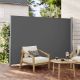 Εικόνα της Songmics Διπλή Πλευρική Tέντα 160 x 600 cm 280 g/m² Grey GSA320G