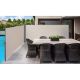 Εικόνα της Songmics Διπλή Πλευρική Tέντα 200 x 600 cm 280 g/m² Beige GSA400E