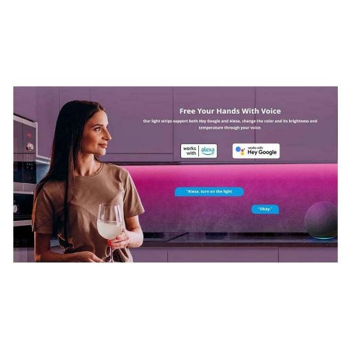 Εικόνα της Smart LED Light Strip Sonoff L2 Wi-Fi & Remote Controller 5m RGB 12V L2-5M