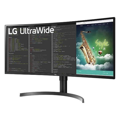 Εικόνα της Oθόνη Curved LG 35'' UltraWide QHD HDR VA with Speakers 35WN75C-B