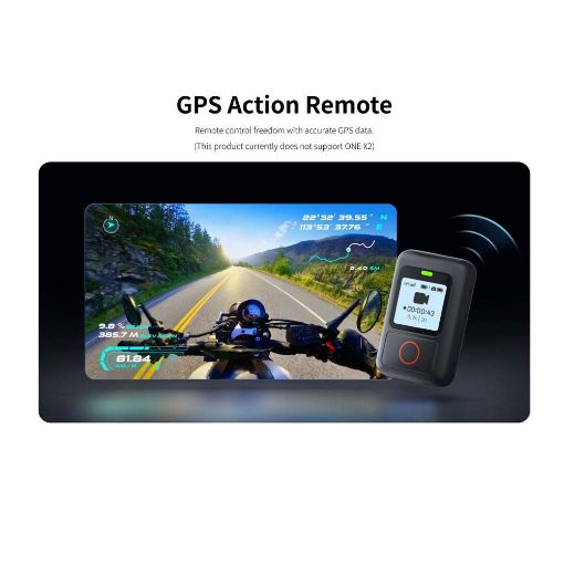 Εικόνα της Insta360 GPS Action Remote Black 6970357853656