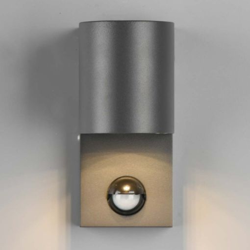 Εικόνα της Επιτοίχιο Φωτιστικό Trio Lighting Roya Motion Sensor GU10 IP44 Black 214260142