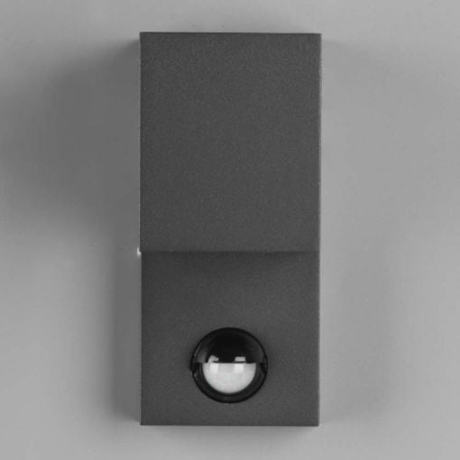 Εικόνα της Επιτοίχιο Φωτιστικό Trio Lighting Roya Motion Sensor GU10 IP44 Black 214269142