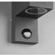 Εικόνα της Επιτοίχιο Φωτιστικό Trio Lighting Roya Motion Sensor GU10 IP44 Black 214269142
