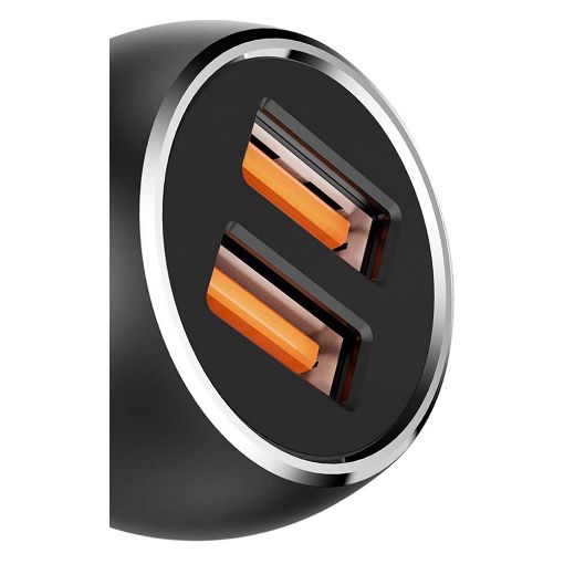 Εικόνα της Φορτιστής Αυτοκινήτου Ldnio C503Q Dual USB-A με Καλώδιο Micro USB  QC3.0 Grey