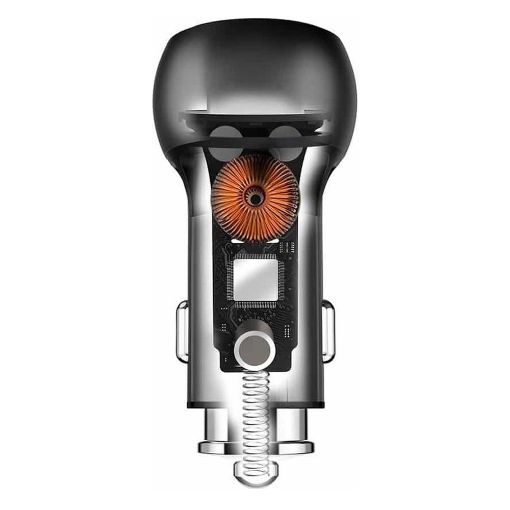 Εικόνα της Φορτιστής Αυτοκινήτου Ldnio C503Q Dual USB-A με Καλώδιο Type-C QC3.0 Grey