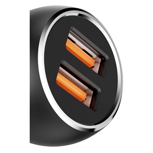 Εικόνα της Φορτιστής Αυτοκινήτου Ldnio C503Q Dual USB-A με Καλώδιο Type-C QC3.0 Grey