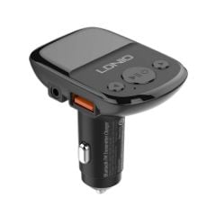 Εικόνα της Φορτιστής Αυτοκινήτου Ldnio C706Q FM Transmitter Dual USB-Α με Καλώδιο Micro USB QC3.0 25W Black