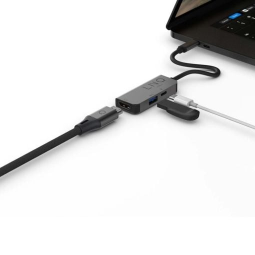 Εικόνα της Docking Station LinQ 3-in-1 USB-C LQ48000