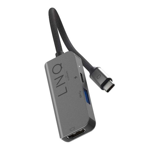 Εικόνα της Docking Station LinQ 3-in-1 USB-C LQ48000