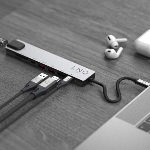 Εικόνα της Docking Station LinQ 8-In-1 USB-C LQ48010