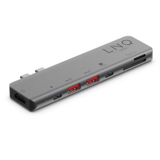 Εικόνα της LinQ Pro 7-In-2 USB-C Multiport Grey LQ48012