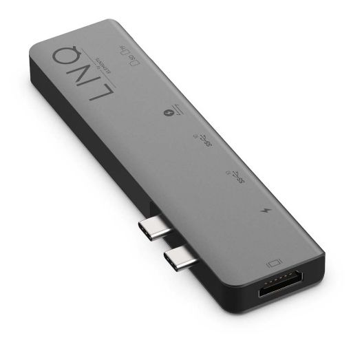 Εικόνα της LinQ Pro 7-In-2 USB-C Multiport Grey LQ48012