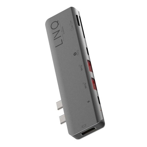 Εικόνα της LinQ Pro 7-In-2 USB-C Multiport Grey LQ48012