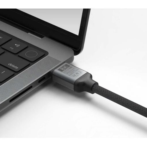 Εικόνα της Καλώδιο LinQ HDMI/HDMI 8K 2m Black LQ48027