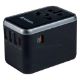Εικόνα της Universal Travel Adapter Verbatim 2xUSB-C & 3xUSB  Black UTA-04 49546