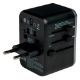 Εικόνα της Universal Travel Adapter Verbatim 2xUSB-C & 3xUSB  Black UTA-04 49546