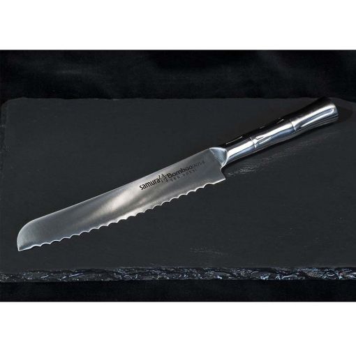 Εικόνα της Μαχαίρι Ψωμιού Bamboo - Samura 20cm SBA-0055