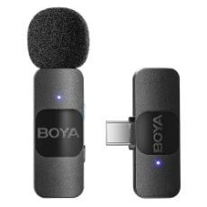 Εικόνα της Boya BY-V10 Wireless Lavalier Microphone USB-C Black
