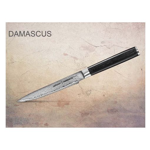 Εικόνα της Μαχαίρι Ντομάτας Damascus - Samura 12cm SD-0071