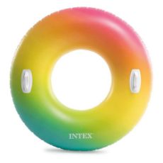 Εικόνα της Κουλούρα Θαλάσσης Intex Rainbow Ombre 122cm