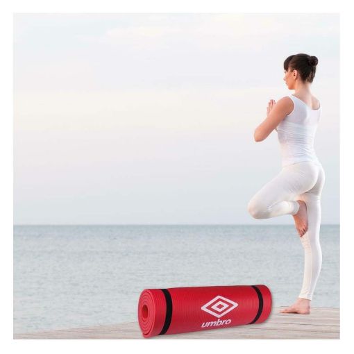 Εικόνα της Umbro - Στρώμα Γυμναστικής Yoga/Pilates Red 190 x 58 x 1 cm 26927