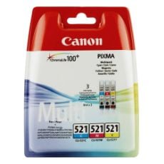 Εικόνα της Μελάνι Canon CLI-521VP Value Pack 2934B010
