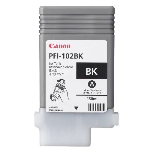 Εικόνα της Μελάνι Canon PFI-102BK Black 0895B001
