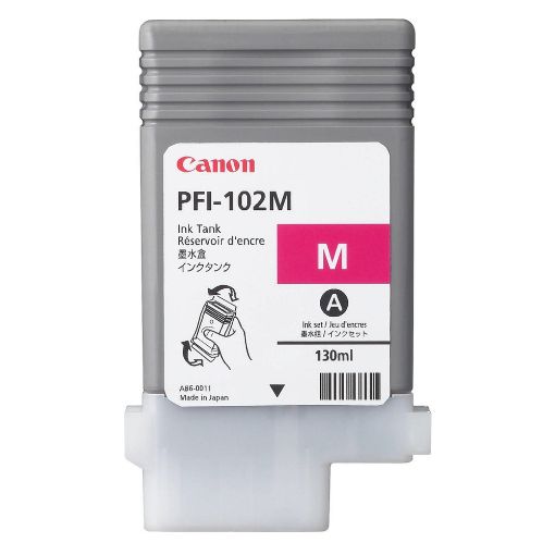 Εικόνα της Μελάνι Canon PFI-102M Magenta 0897B001