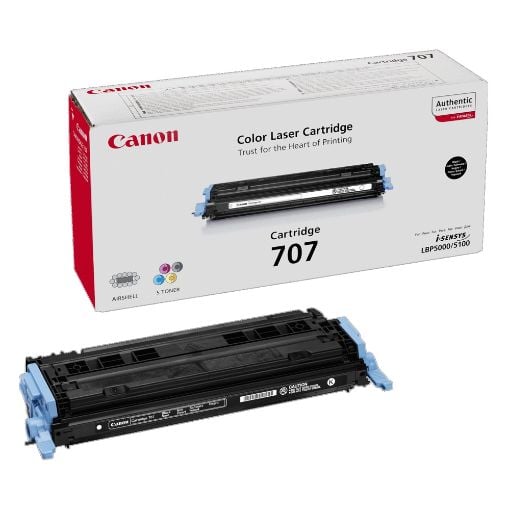 Εικόνα της Toner Canon 707 Black 9424A004