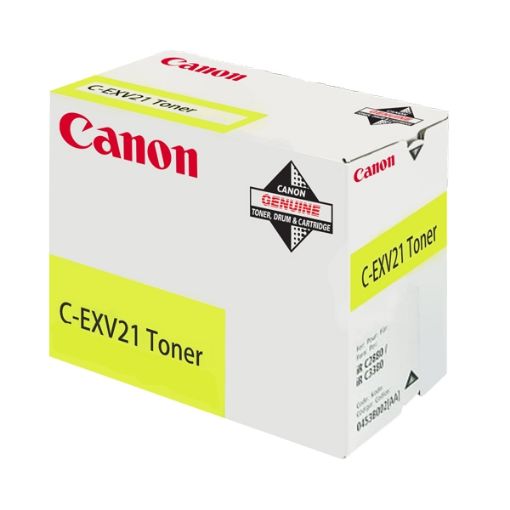 Εικόνα της Toner Canon C-EXV21 Yellow 0455B002