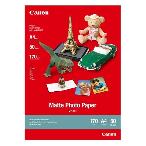 Εικόνα της Φωτογραφικό Χαρτί Canon MP-101 A4 Matte 170g/m² 50 Φύλλα 7981A005