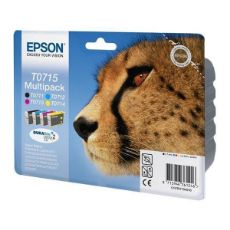 Εικόνα της Πακέτο 4 Μελανιών Epson T0715 Black, Cyan, Magenta και Yellow C13T071540