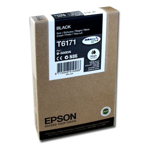 Εικόνα της Μελάνι Epson T6171 Black HC C13T617100