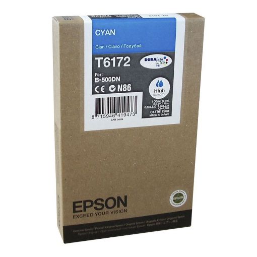 Εικόνα της Μελάνι Epson T6172 Cyan HC C13T617200