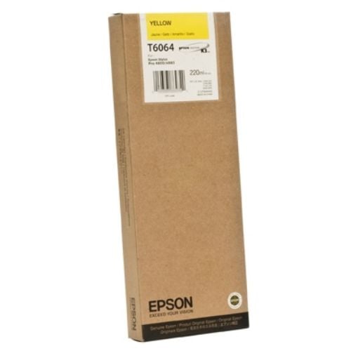 Εικόνα της Μελάνι Epson T6064 Yellow HC C13T606400