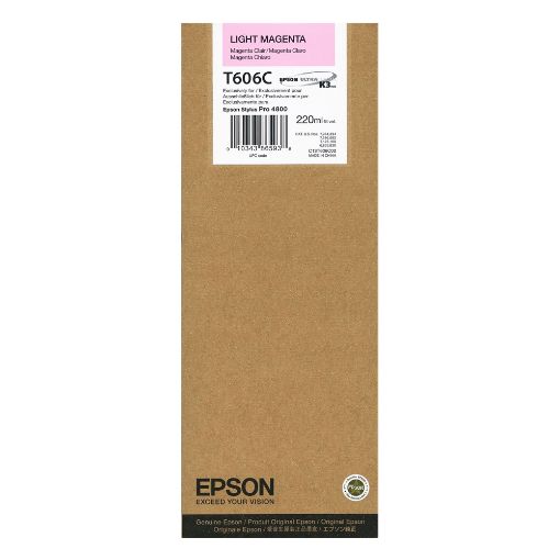 Εικόνα της Μελάνι Epson T606C Light Magenta HC C13T606C00
