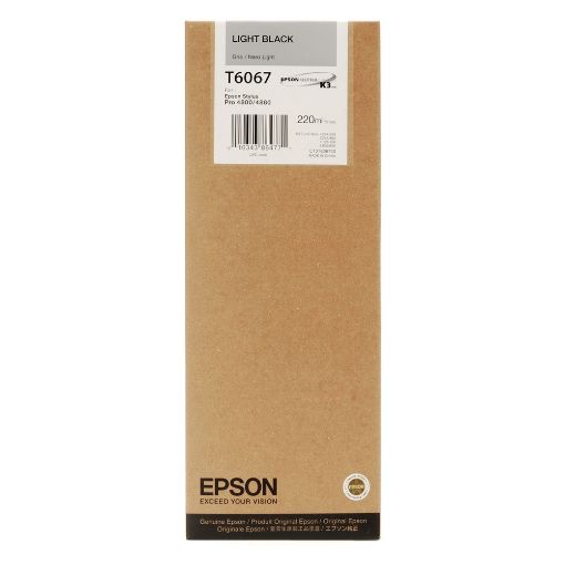 Εικόνα της Μελάνι Epson T6067 Light Black HC C13T606700
