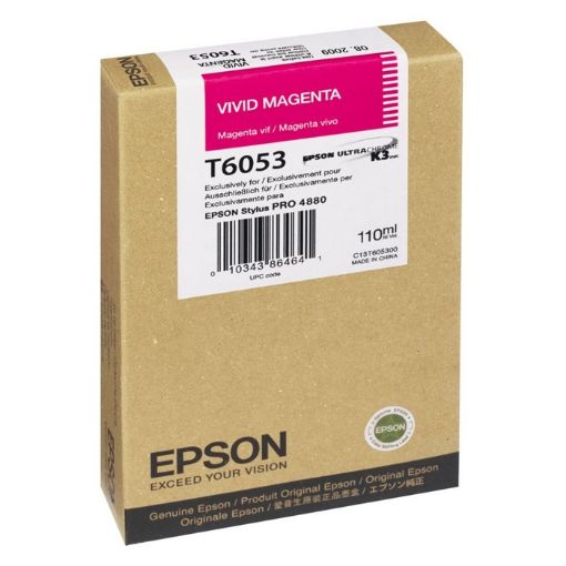 Εικόνα της Μελάνι Epson T6053 Vivid Magenta C13T605300