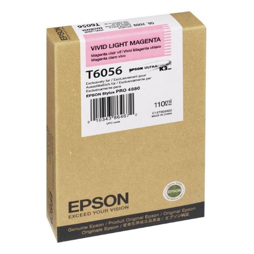 Εικόνα της Μελάνι Epson T6056 Vivid Light Magenta C13T605600