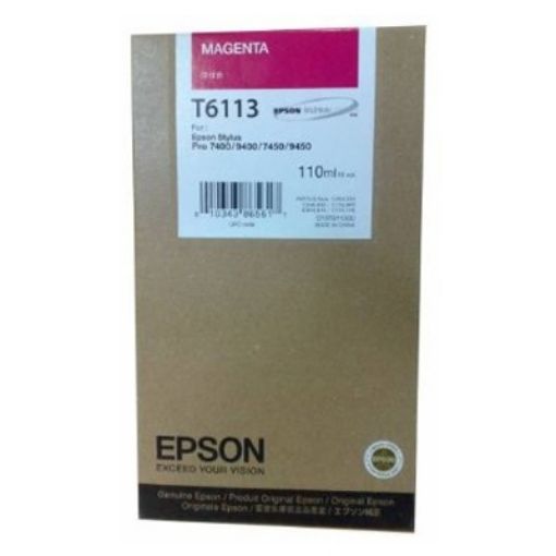 Εικόνα της Μελάνι Epson T6113 Magenta C13T611300