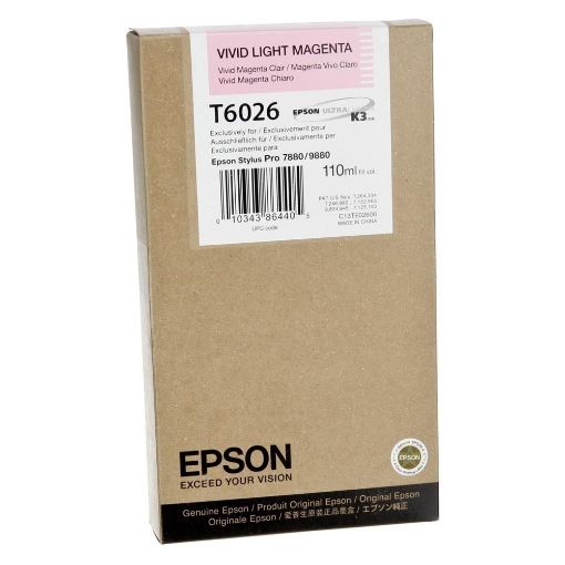 Εικόνα της Μελάνι Epson T6026 Vivid Light Magenta C13T602600