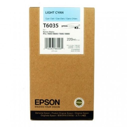 Εικόνα της Μελάνι Epson T6035 Light Cyan HC C13T603500