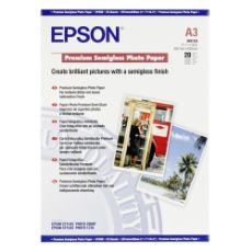 Εικόνα της Φωτογραφικό Χαρτί Epson A3 Semi Gloss 251g/m² 20 Φύλλα C13S041334