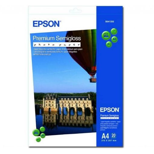 Εικόνα της Φωτογραφικό Χαρτί Epson A4 Semi Gloss 251g/m² 20 Φύλλα C13S041332