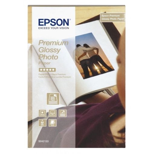 Εικόνα της Φωτογραφικό Χαρτί Epson A6 Premium Glossy 255g/m² 40 Φύλλα C13S042153