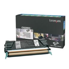 Εικόνα της Toner Lexmark C522 / C524 / C53x Black C5220KS